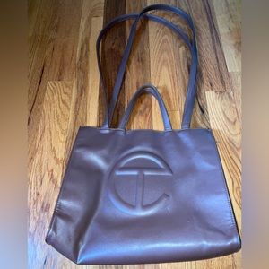 Chocolate Medium Telfar Global Bag